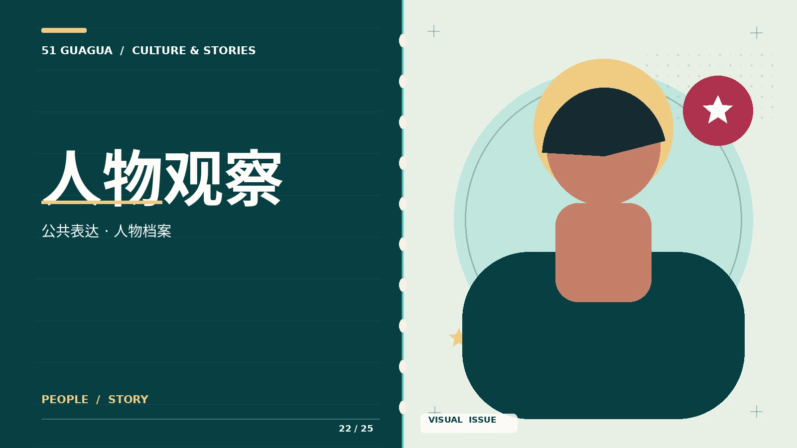 人物观察主题影像